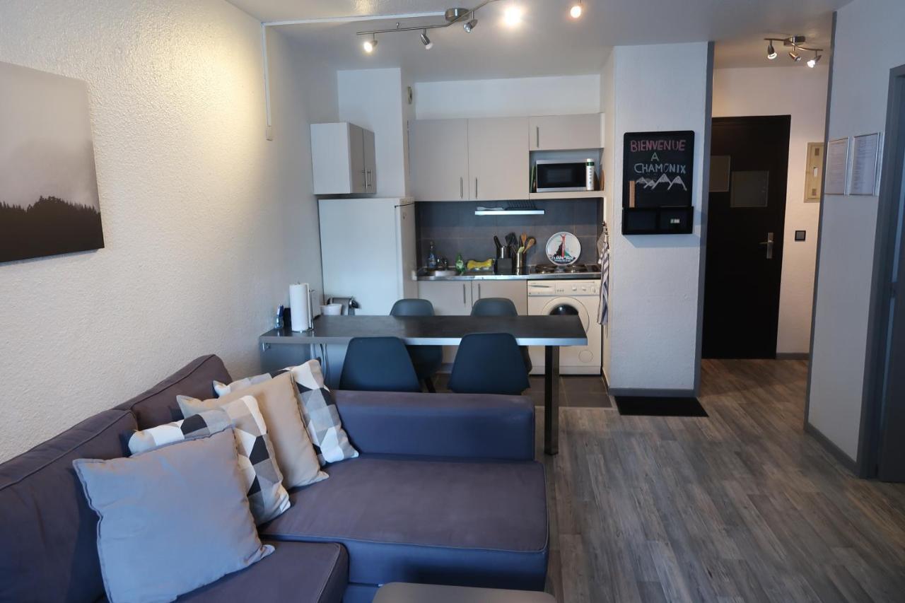 Appartement 34M2 Au Centre Ville Chamonix Bagian luar foto